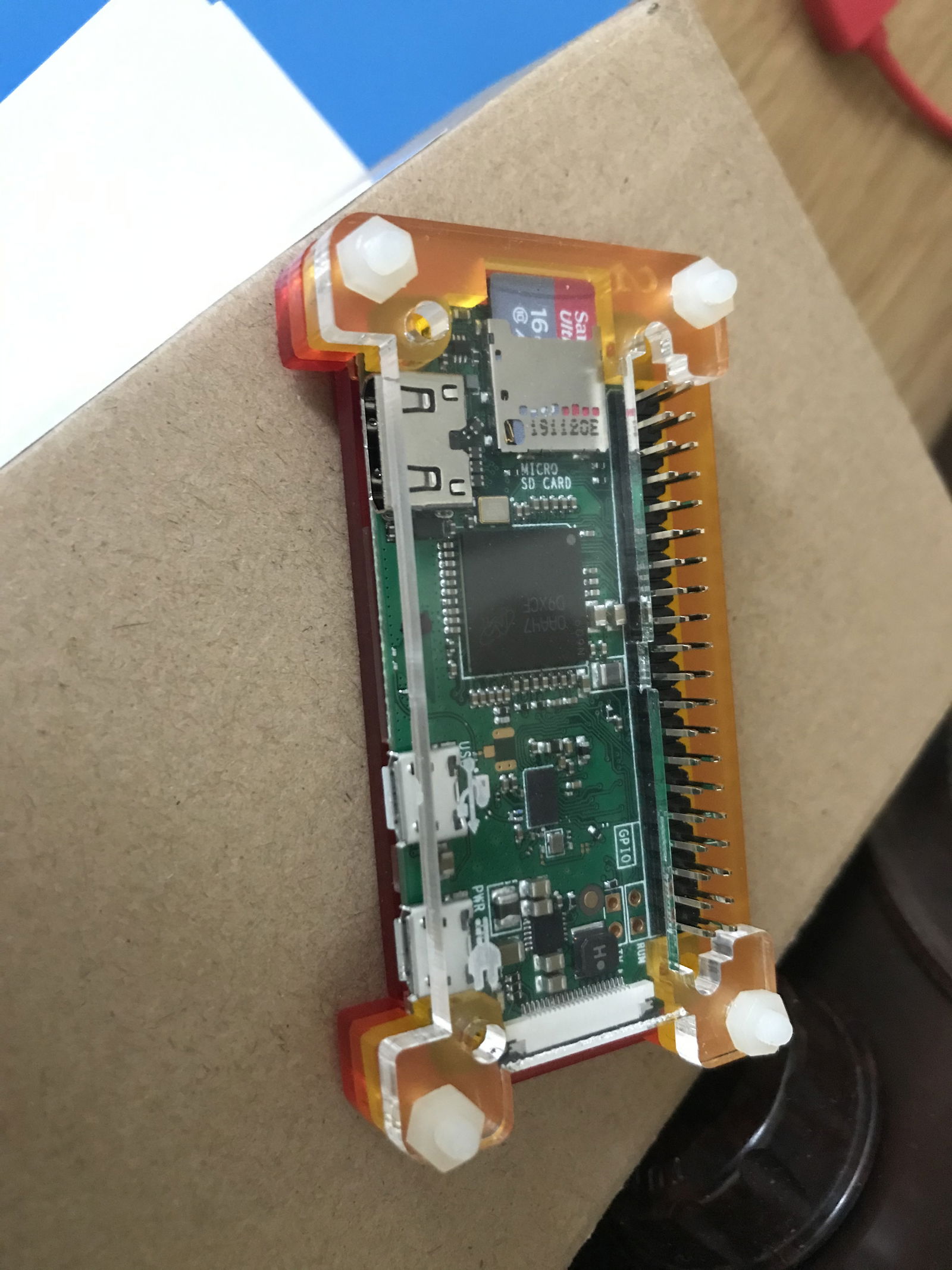 Pibow Zero Case for Raspberry Pi Zero version 1.3